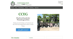 Desktop Screenshot of cceg.eu